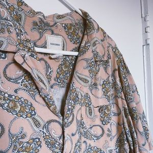 Vintage Saddlebred Paisley Button Down